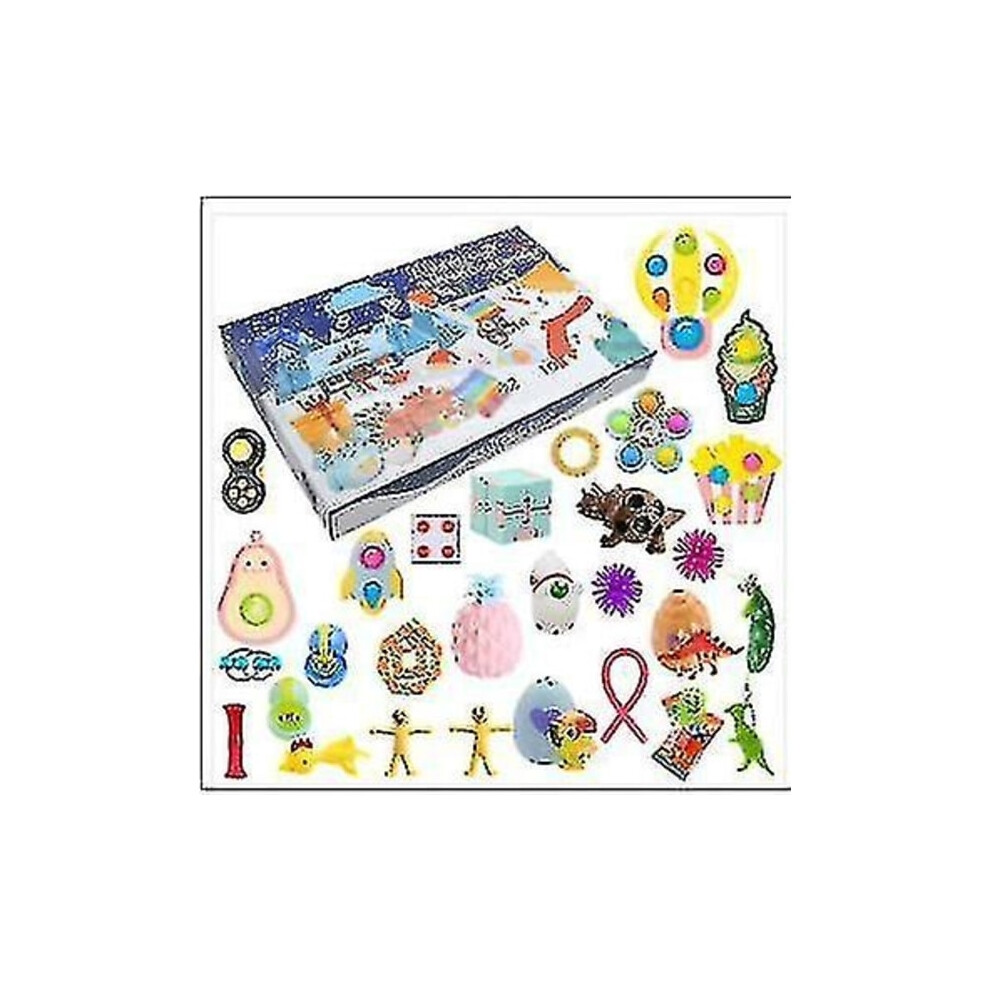 Advent Calendar with Fidget Toys - Stress Reducing Fidget Toys in Blind Box for Kids 8-image-OPC-PQTKRJC-NEW