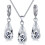 Set di orecchini e collana con pendente, accessorio da donna 1