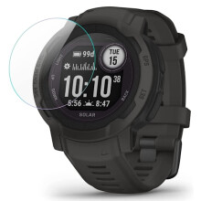 Compatible con el protector de pantalla de cristal templado transparente para Garmin Instinct2