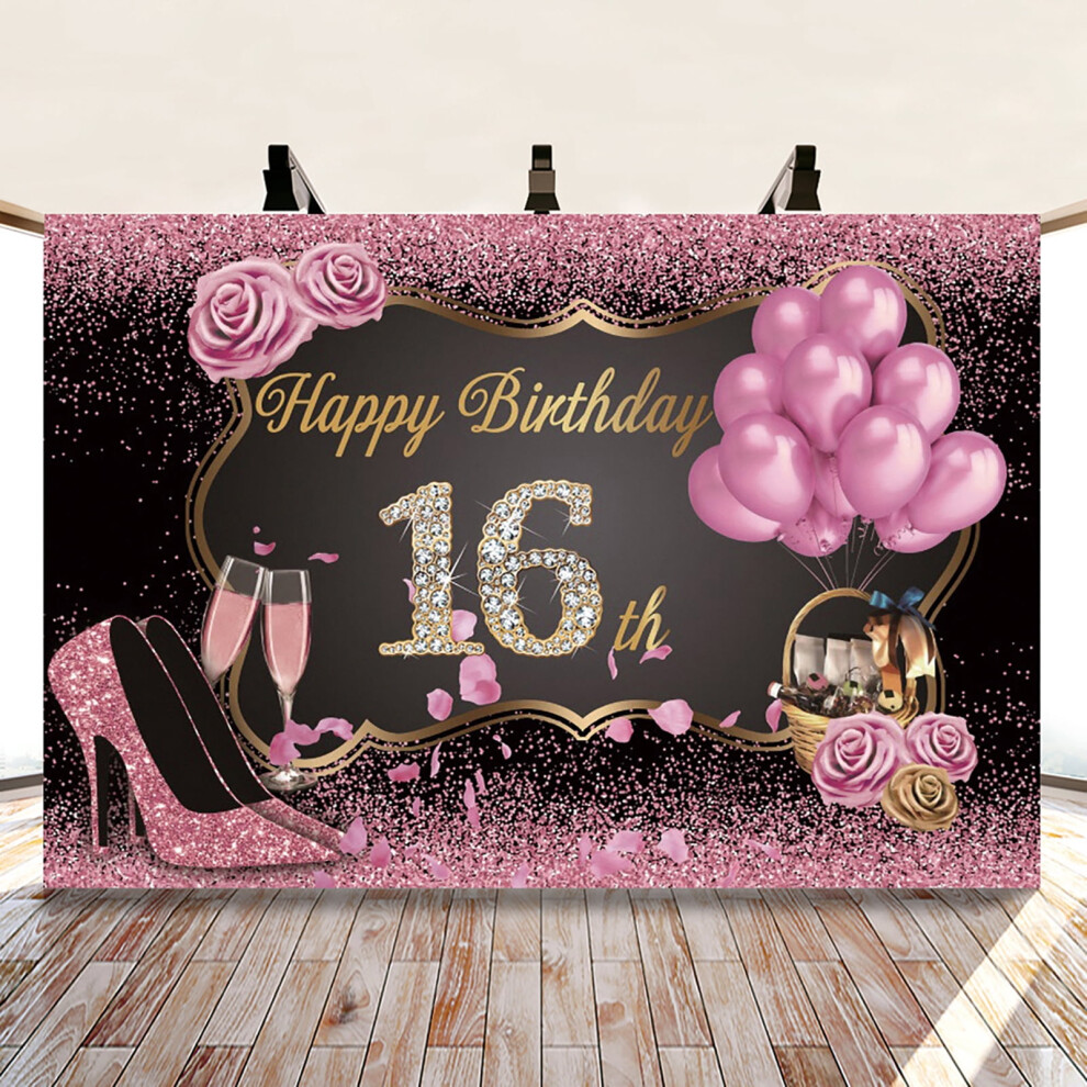 Susuchens Birthday Party Decor Background Cloth Photography Shooting Backdrop Banner Props Style A 9448196908747