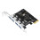 Κάρτα επέκτασης SSU4Port USB3.0PCI-E PCI Express PCIe USB3.0HUB Προσαρμογέας Ελεγκτή USB3.04 θυρών USB3.0 1