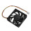 2X Εσωτερικός ανεμιστήρας ψύξης CPU 12V 3Pin για PC 70X70X15mm 4