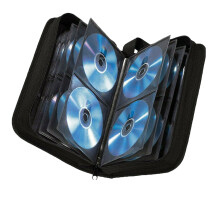 Wsevypo80Sleeve Custodia porta CD-DVD con raccoglitore ad anelli
