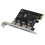 Κάρτα επέκτασης SSU4Port USB3.0PCI-E PCI Express PCIe USB3.0HUB Προσαρμογέας Ελεγκτή USB3.04 θυρών USB3.0 3
