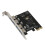 Κάρτα επέκτασης SSU4Port USB3.0PCI-E PCI Express PCIe USB3.0HUB Προσαρμογέας Ελεγκτή USB3.04 θυρών USB3.0 2