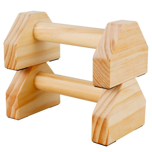 Βάση push up Tysrjsv2Piece, ξύλινες παράλληλες λαβές βαρύτητας, εργονομικός εξοπλισμός