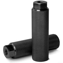 Pedane antiscivolo in lega di alluminio per bici BMX, compatibili con assi da 3/8 di pollice.