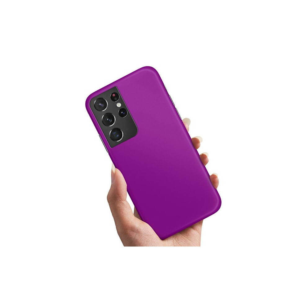 Compatible With Samsung Galaxy S21 Ultra - Case/Mobile Case Purple 9448196909874