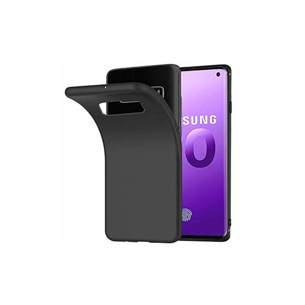 Rubber Case, Compatible With Samsung S10 Matte Finish Black 9448196910030