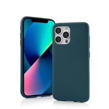 Compatibil cu carcasa din silicon pentru iPhone 14pro max, verde închis