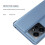 Capa com espelho transparente SKALO compatível com Xiaomi Redmi Note 12 4G - Azul 6