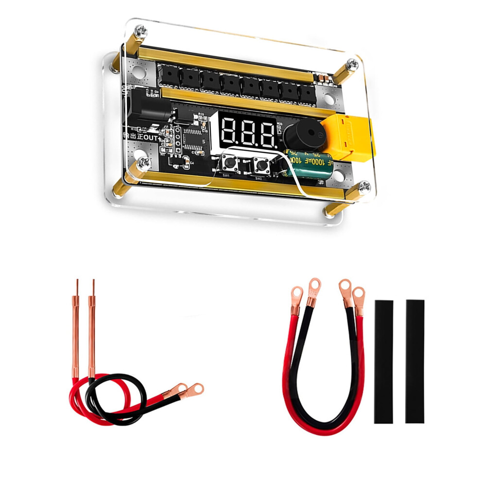 99-Level Output Power Spot Welder Kit Real-Time Digital Tube Display For 18650 Lithium Battery 9448196910412