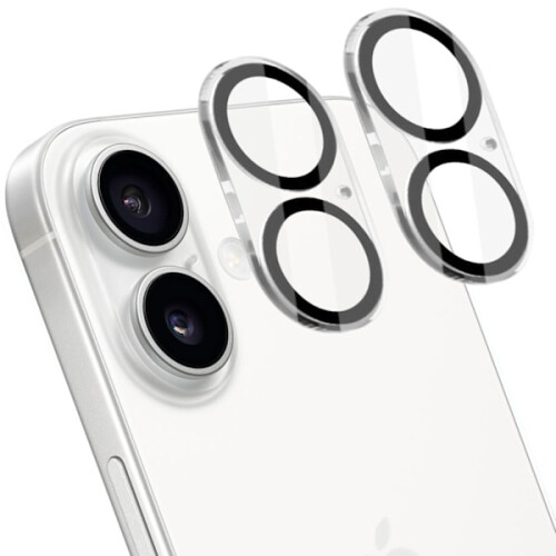 [2-Pack] συμβατό με iPhone16Plus Προστατευτικό φακού από σκληρυμένο γυαλί - Προστασία