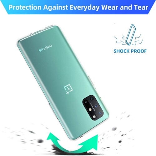 Compatibil cu OnePlus8T / 8T+ - Carcasă transparentă TPU 2