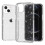 Compatibil cu husa iPhone15, transparentă, cu sclipici 3