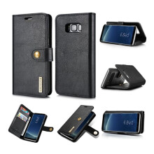 DG.Ming2-in-1 yhteensopiva Samsung Galaxy S8 -kotelon kanssa - musta