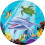 Delfin under havet spiselig kaketopper bilde cupcakes hav babyshower spiselig 1