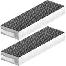 Filtro de carvão ativado (2 unidades) para coifa Bora Pure/X Pure/S Pure, modelo 2024, PUAKF, acessório para filtro de reposição.