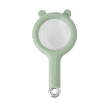 Colino a maglia finissima in nylon con manico, compatibile con succo di soia, vino, latte e caffè - Verde