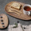 Bandeja rectangular de madera resistente Walbest, color marrón. 7