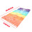 WinysinBlanket Rainbow Στρώμα Γιόγκα για Παραλία, Ριγέ Πετσέτα, Κρεμαστό, Υφάσματα Σπιτιού 4