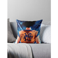 Et NYT Dragon Ball Goku rygpudebetræk pudebetræk sofa 16x16 tommer to sider