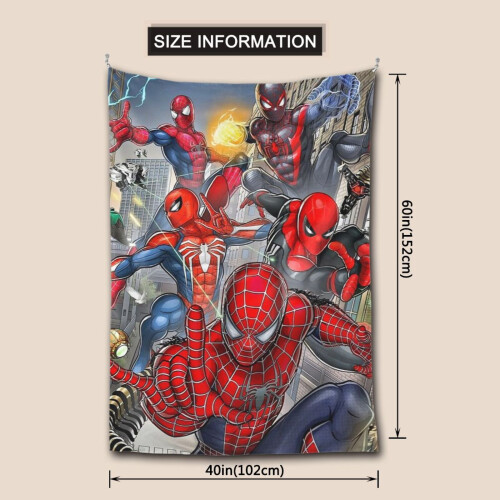 Αφίσα Anime με θέμα το Spider-Verse για διακόσμηση τοίχου και υπνοδωματίου για έφηβους 2