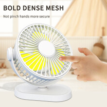 Quiet USB Desk Fan with Super Large Wind, Compatible with Dormitory, Home, Office – Handheld Folding & Portable Design