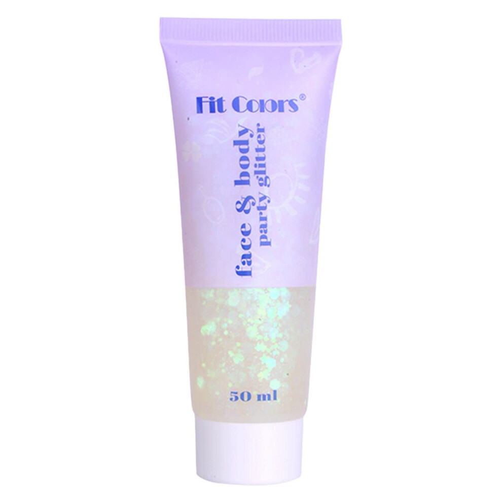 Chunky Glitter Gel with Long Lasting Sparkle for Face Body Hair Festival and Party Makeup