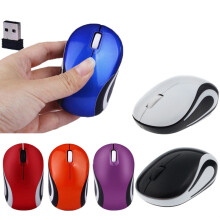 Besufy Mini 2.4 GHz 800-1600 DPI Wireless Optical Mouse Mice for PC Laptop Notebook