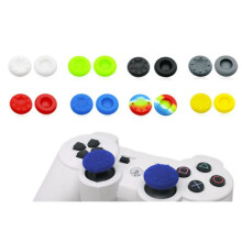 Protections en silicone pour manettes PS4 et Xbox 360 - Lot de 3 (6 pièces) Arc-en-ciel
