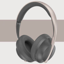 Auriculares Bluetooth Avtoify de alta calidad y excelente fabricación, auriculares inalámbricos para llamadas con subwoofer Live5.1, color gris.