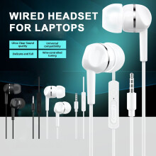 Auriculares estéreo intrauditivos SUSUchens con sonido HIFI, resistentes al agua, con micrófono con cancelación de ruido integrado y conector de