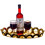 VIN ROUGE/2 VERRES/PLATEAU Échelle miniature 1
