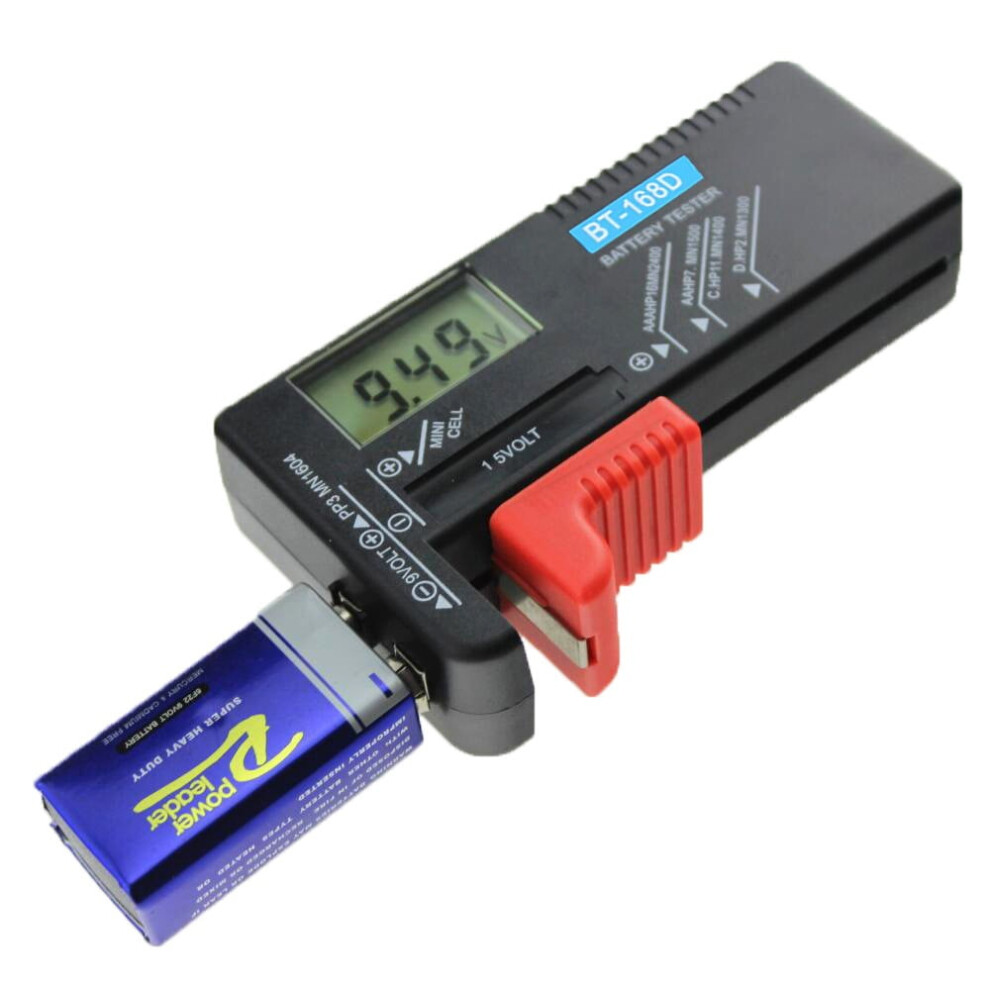 General Battery Bt 168D Battery Capacity Tester Battery Tester, Electronics Gadgets 9340258887833