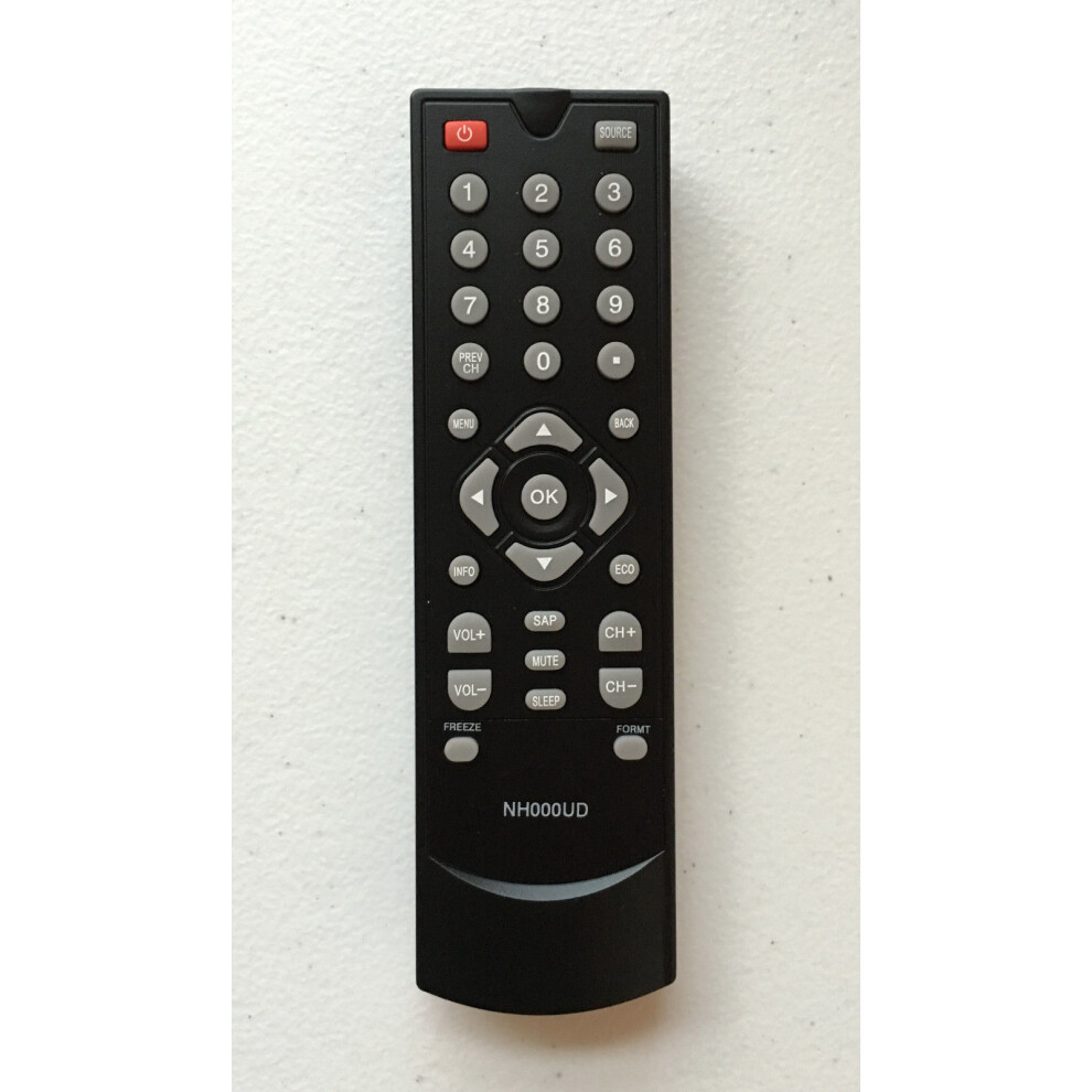 Remote Nh000ud For Sylvania Emerson Tv Lc401em3f Rlc220sl1 Lc190sl1 9340258889127