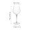 Bicchiere da vino rosso in plastica creativa (2 pezzi) 3