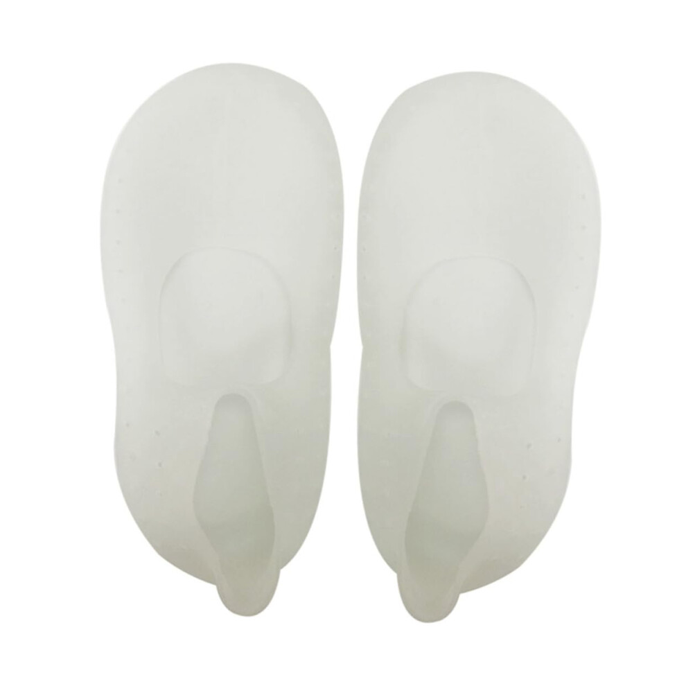 Moisturizing Gel Socks for Cracked Heels, Reusable Silicone Heel Socks with Deep Moisture Lock and Comfort