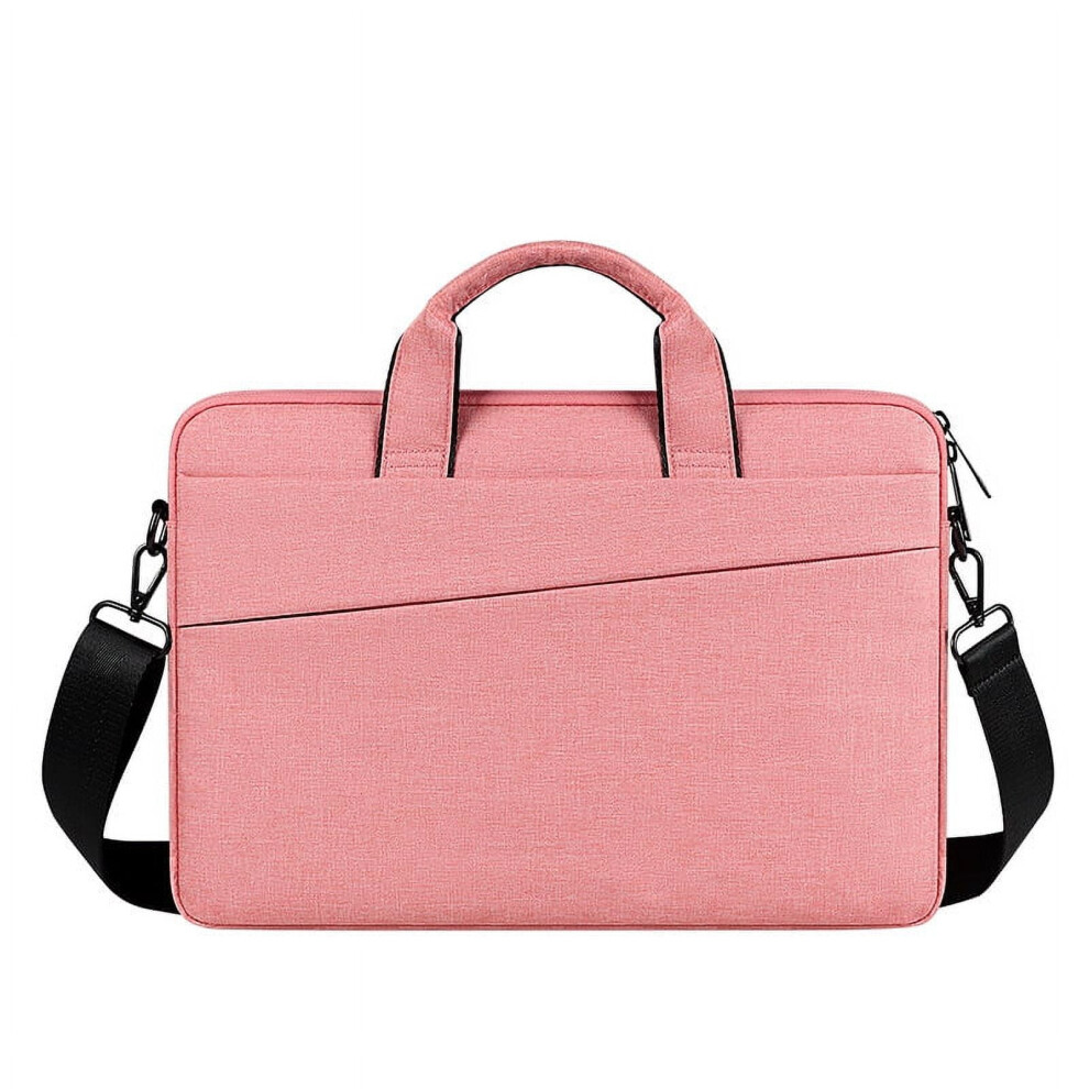 Handbag Laptop Bag Case Cover Notebook Accessory Women Men Briefcase- Pink 9340258887918