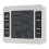Termômetro e Higrômetro Digital LCD ckepdyeh para Ambientes Internos e Externos, com Sensor de Temperatura e Umidade, B 3