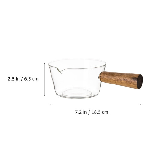 Ceramic Cookware Set with Wooden Handle and Pour Spouts 2