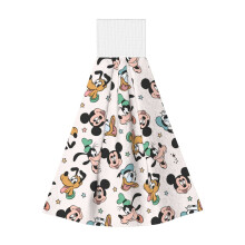 Feuchttücher mit Mickey-Mouse-Motiv, klassisches Hänge-Küchenhandtuch für Bad, saugfähiges Handtuch zum Binden