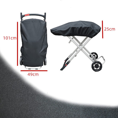 Κάλυμμα για φορητή ψησταριά αερίου Weber Traveler 90 (100*47*25cm) 2