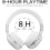 Ακουστικά Bluetooth LINLIN Over Ear, Ασύρματα πτυσσόμενα ακουστικά με μικρόφωνο, FM, κάρτα TF, 8