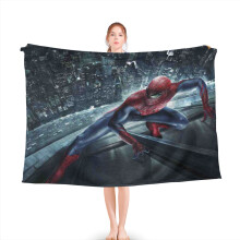 Marvel Spider-Man -heittohuopa, superpehmeät ja lämpimät peitot vuodesohvalle, piknikpeitot, 50 x 60 tuumaa lapsille