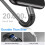 Καλώδιο Micro USB Φορτιστής τηλεφώνου Android 6 ποδιών, 2 τεμάχια μακρύ καλώδιο φόρτισης 3