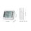 Termômetro e Higrômetro Digital LCD para Ambientes Internos e Externos com Sensor de Temperatura e Umidade, B 5