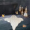 Χαλί XIUH με θέμα το Halloween, Συμβατό με γοτθική διακόσμηση δωματίου, Λευκό χαλάκι 2