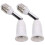 2 rallonges de douille d'ampoule flexibles, adaptateurs pour douille d'ampoule (E27-E27) 7