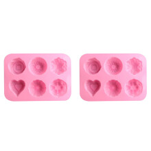 Juego de 2 bandejas para pizza CHEF de acero inoxidable redondas para hornear pizza, bandeja para pizza, tarta, pastel, galletas, resistente y